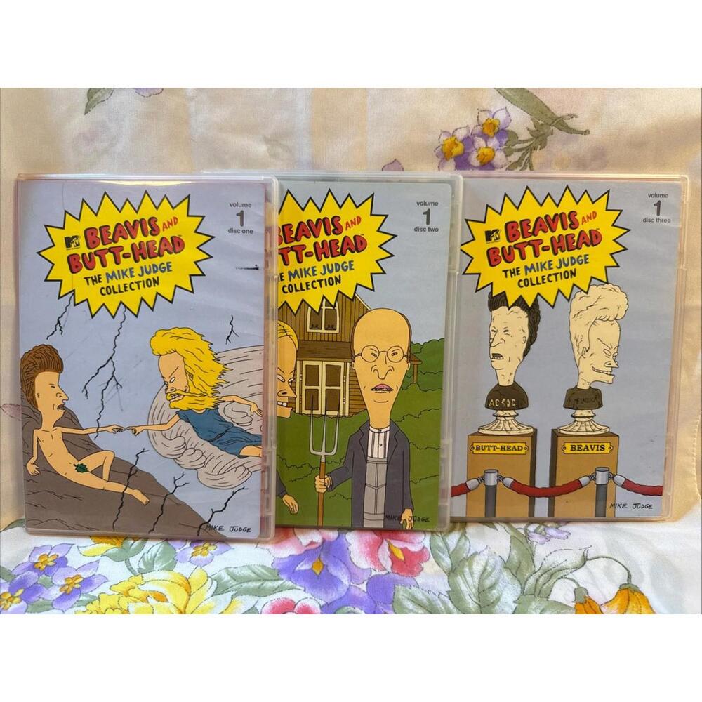 Beavis and Butt-Head: The Mike Judge Collection Vol.‎ 1 – 3 Disc Set (MTV DVD)